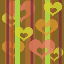 Hearts Wallpaper (lime) Stock Photos Hearts Wallpaper (lime) Stock Photos