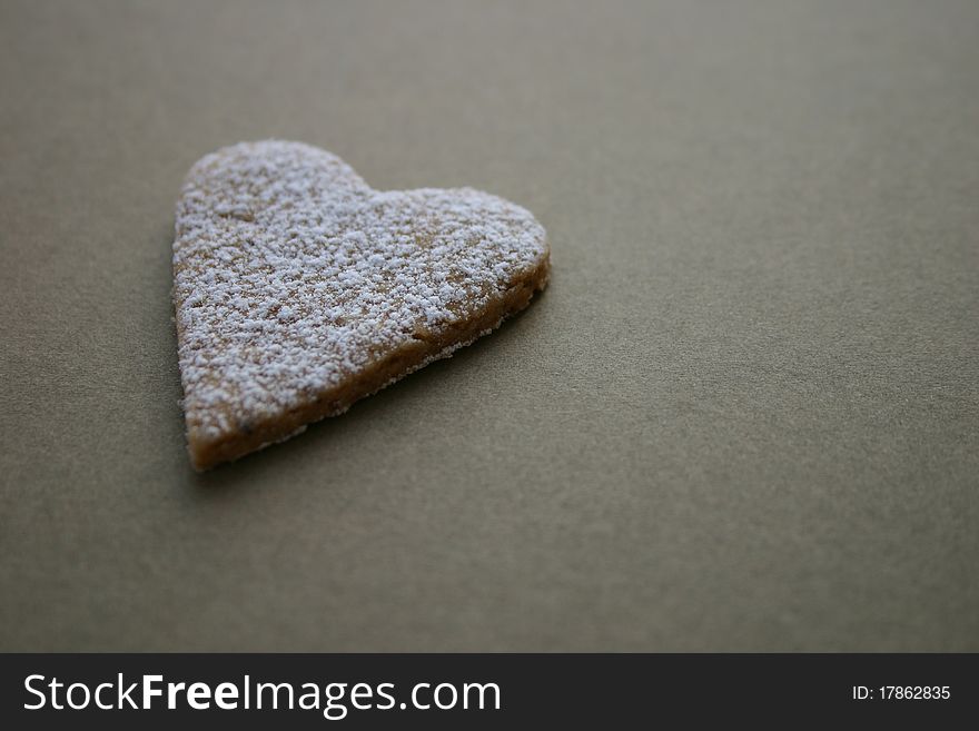 Traditional homemade Cookie over background. Traditional homemade Cookie over background