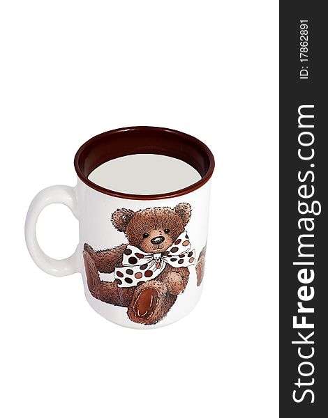 Baby Cup With Teddy Bear