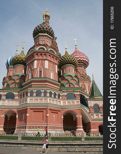 St Basil Church in Moscow