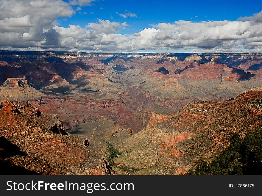 Grand canyon national park south rim view