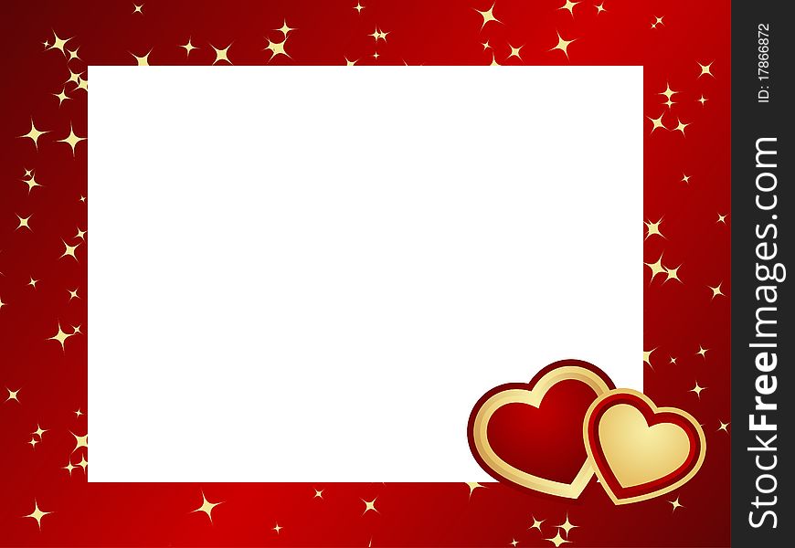 The frame contains the image of valentines background. The frame contains the image of valentines background.