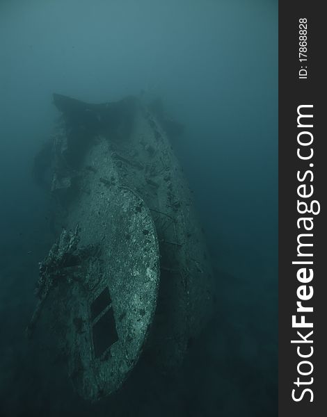 The Stern Of The SS Thistlegorm.