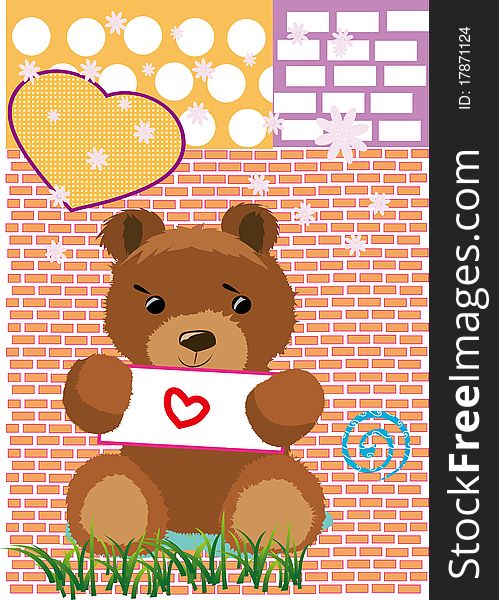 Lovely bear，My Sweet Valentine