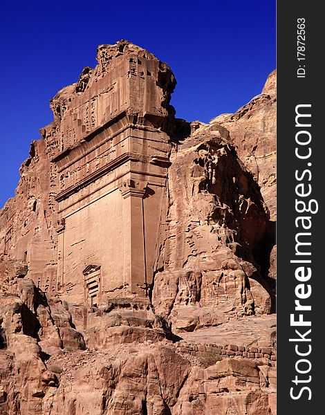 Petra - Nabataeans capital city ( Al Khazneh ), Jordan. Petra - Nabataeans capital city ( Al Khazneh ), Jordan