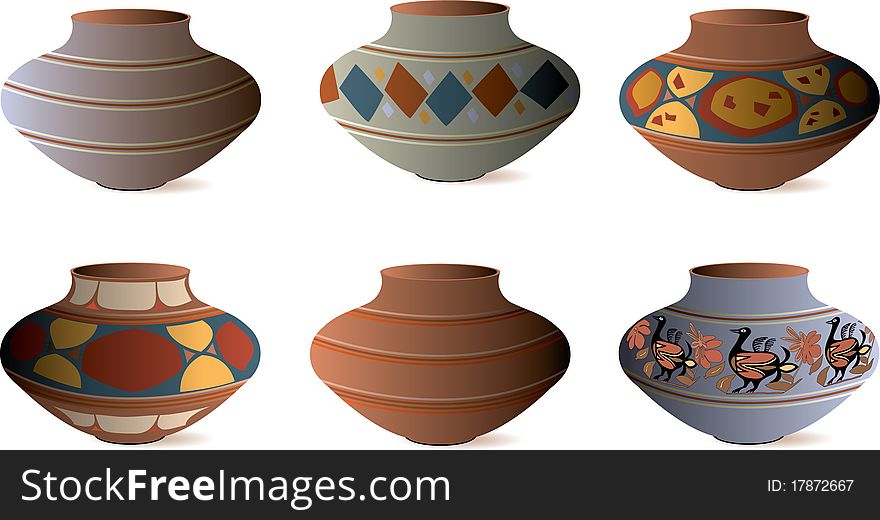 Clay Pottery Collection