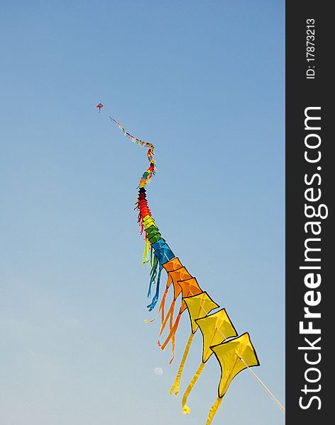 This kite on Pattaya International Balloon Festival 2011. This kite on Pattaya International Balloon Festival 2011.
