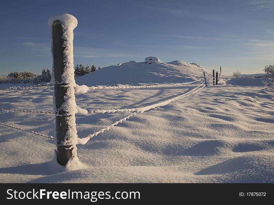 Snow Cover Fence