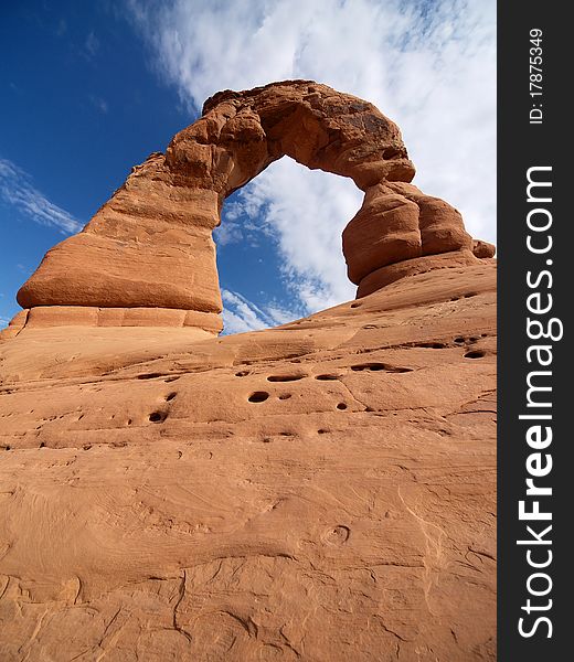 Strange rock formations at Arches National Park, USA. Strange rock formations at Arches National Park, USA