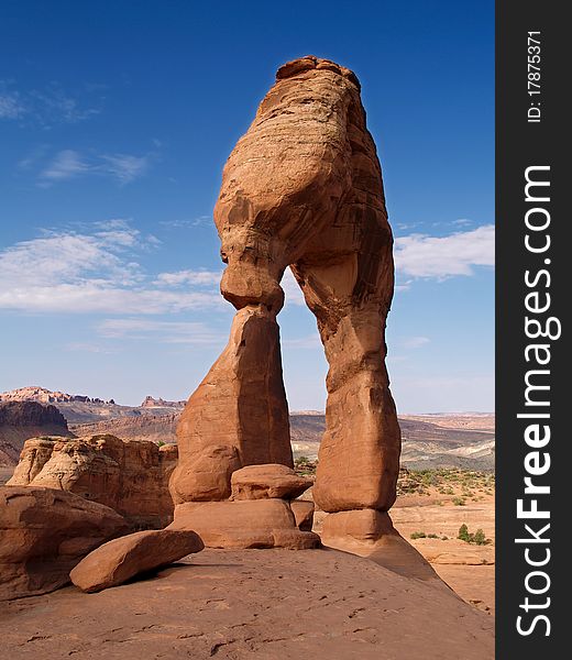 Strange rock formations at Arches National Park, USA. Strange rock formations at Arches National Park, USA