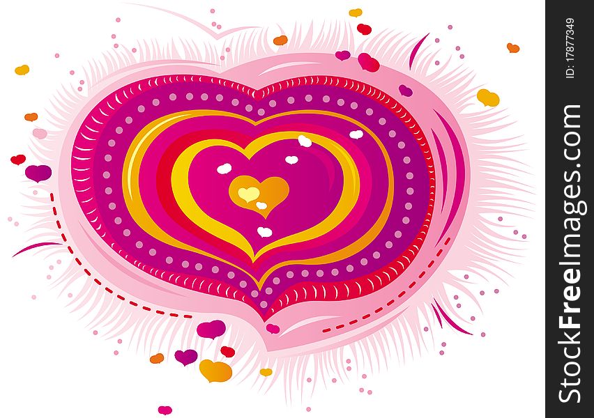 Pink Heart For Valentine S Day