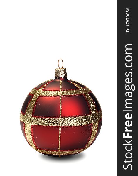 Red Christmas Bauble