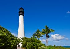 Cape Florida Lighthouse Royalty Free Stock Image