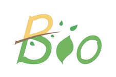 Bio Logo Royalty Free Stock Photography