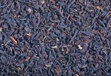 Macro Of Black Tea Leaves Background Royalty Free Stock Image Macro Of Black Tea Leaves Background Royalty Free Stock Image