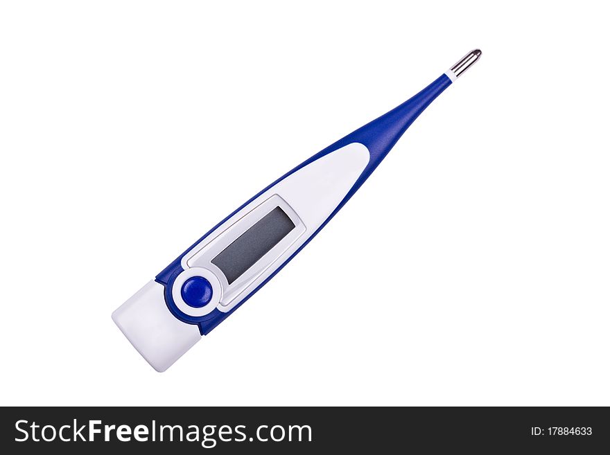 Dark Blue Medical Thermometer