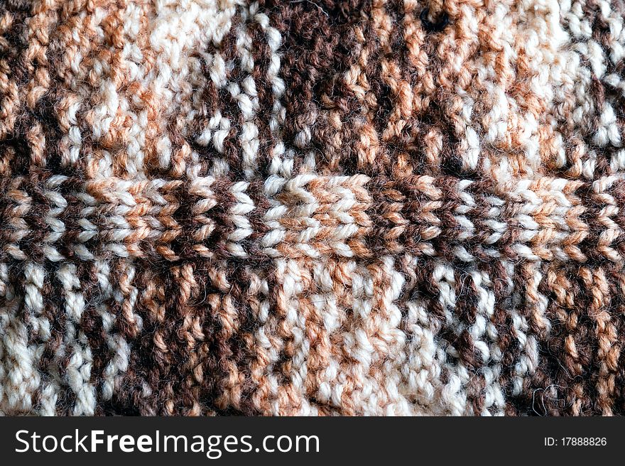 Background Of Knitted Cloth.