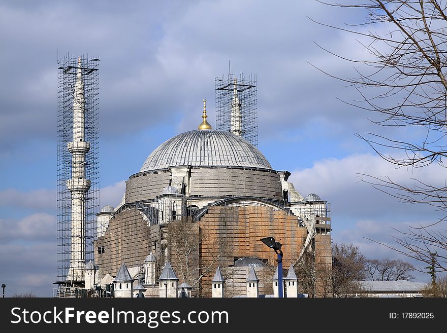 Cemberlitas Mosque in Istanbul Turkey.