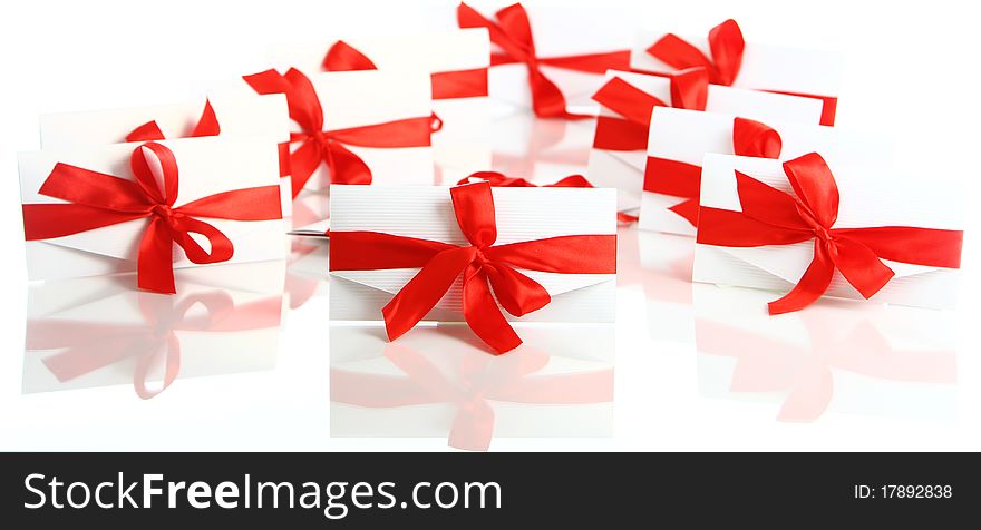 Gift Envelope With Awesome Red Bow