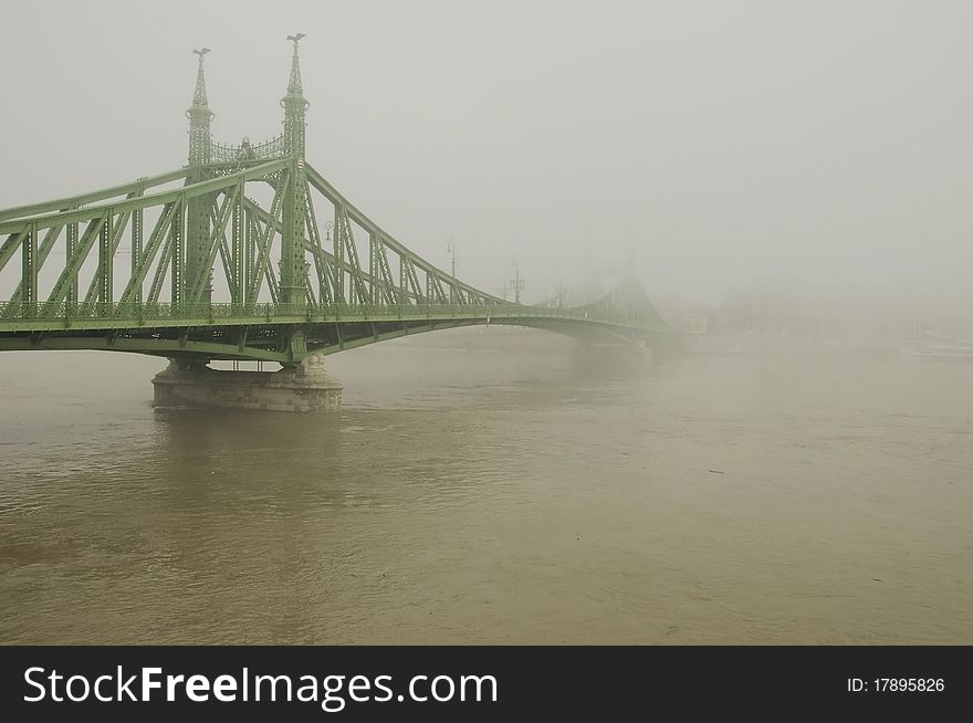 One foggy day in Budapest, Hungary. One foggy day in Budapest, Hungary