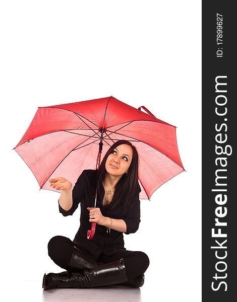 Woman With Umbrella