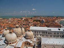 An Aerial View Of Venice City From Bell Tower Royalty Free Stock Image An Aerial View Of Venice City From Bell Tower Royalty Free Stock Image
