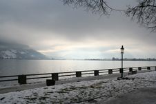 Moody Winter Morning Royalty Free Stock Image Moody Winter Morning Royalty Free Stock Image