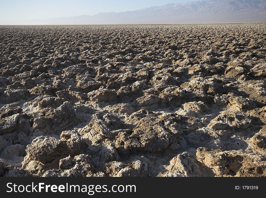 Devil's golf course death valley national park, California. Devil's golf course death valley national park, California