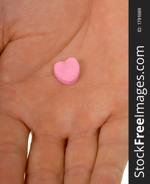 Blank Conversation heart - add your own text