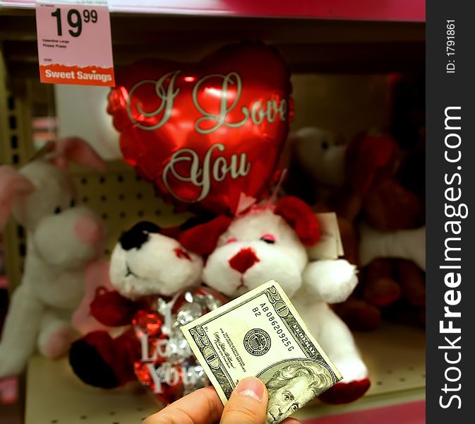 Shopping for love - Money talks?