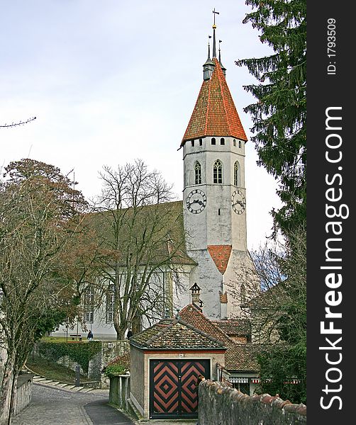 Catholic Church in Thun. Switzerland. Catholic Church in Thun. Switzerland