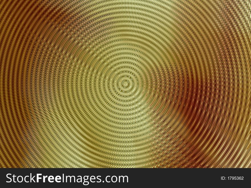 Abstract hypnotic red and yellow 3D background. Abstract hypnotic red and yellow 3D background