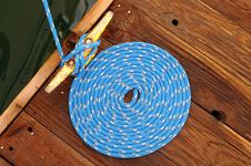 Dockside Tied Up Royalty Free Stock Photography Dockside Tied Up Royalty Free Stock Photography