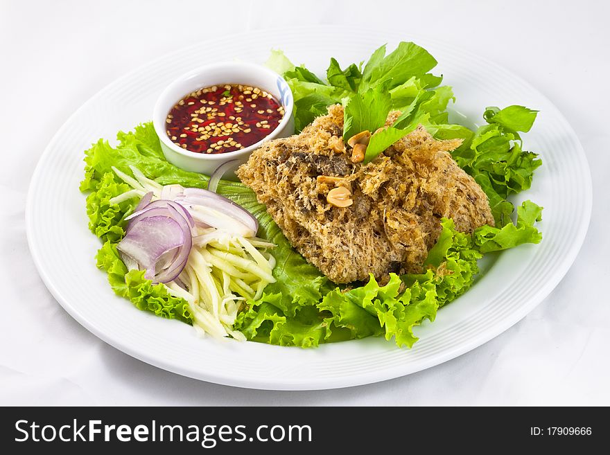 Thai Style Catfish Salad