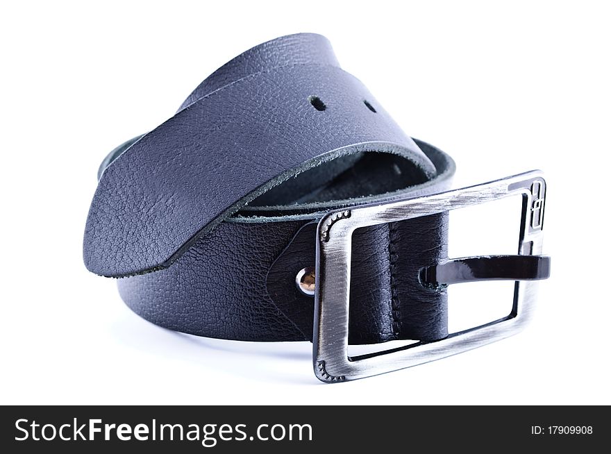 Black Leather Belt