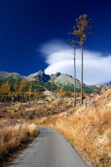 Mountain Autumn Landscape Royalty Free Stock Image Mountain Autumn Landscape Royalty Free Stock Image