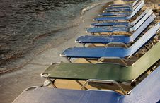 Beach Chairs Royalty Free Stock Photo Beach Chairs Royalty Free Stock Photo