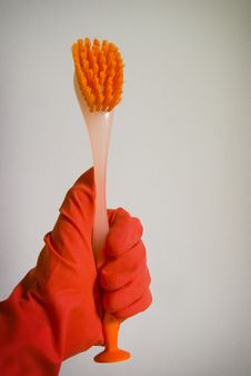 Cleaning Brush Stock Images