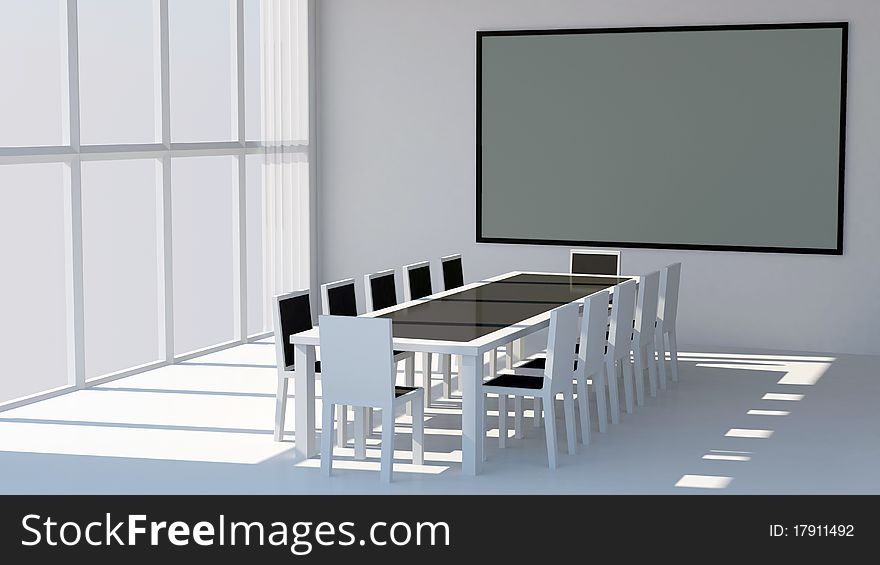 Modern conference room