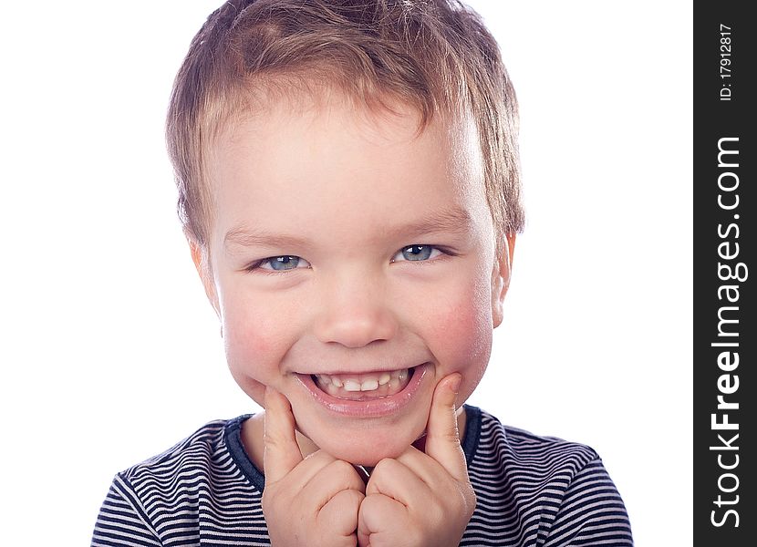 Portrait of small boy