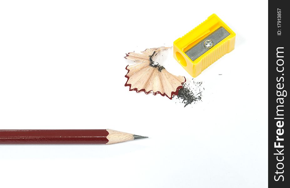 Sharpened pencil