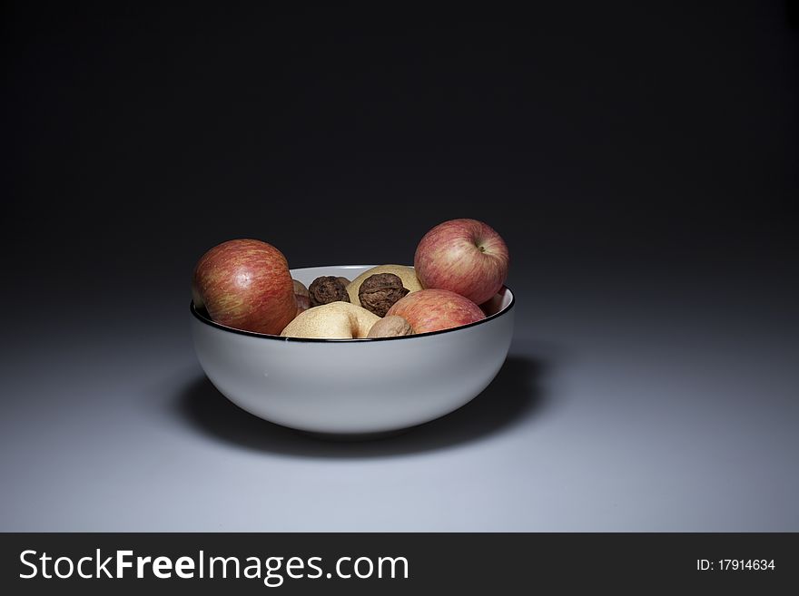 Fruits And Bowl