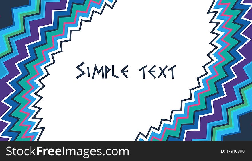 Patterned background with colorful toothed shapes. Patterned background with colorful toothed shapes