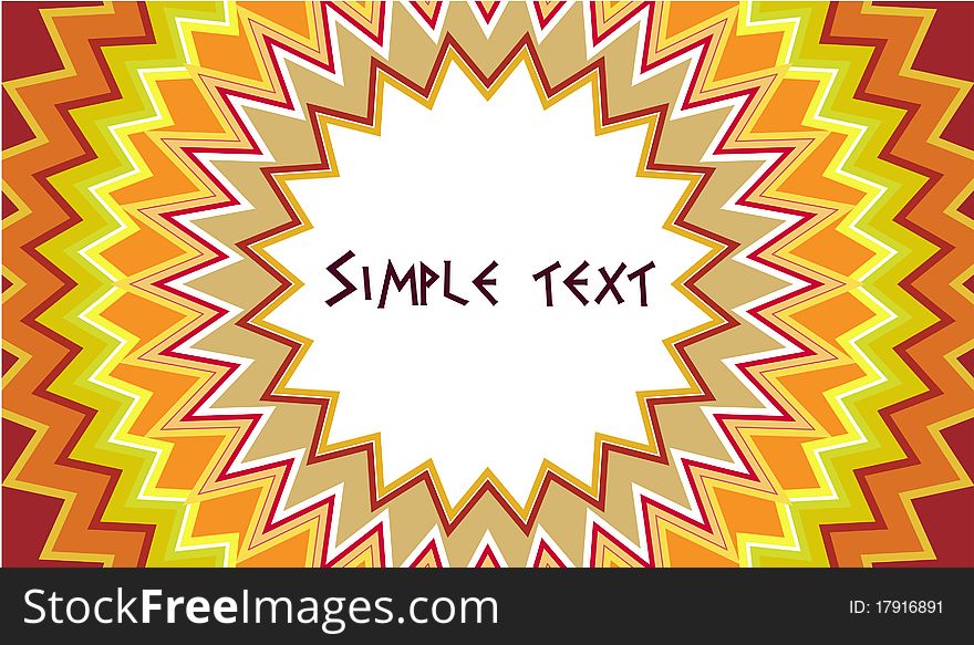 Patterned background with colorful toothed shapes. Patterned background with colorful toothed shapes