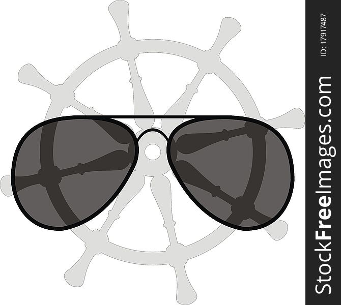 Sunglasses and helm. Sunglasses collection. Helm.