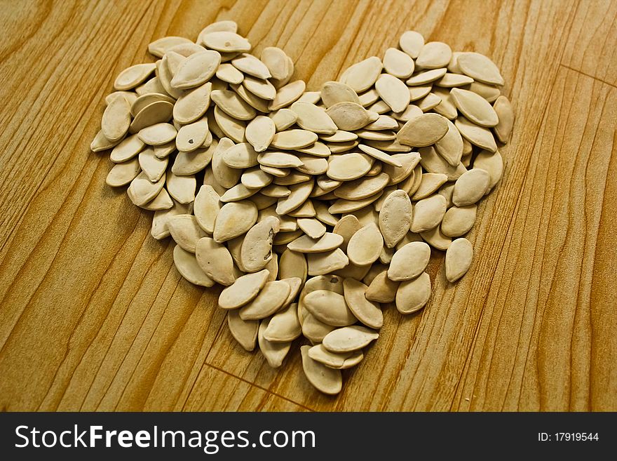 Love is everything including sunflower grain. Love is everything including sunflower grain.