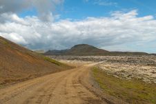Icelandic Landscape Stock Photo