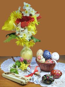 Easter Still Life Royalty Free Stock Photography Easter Still Life Royalty Free Stock Photography