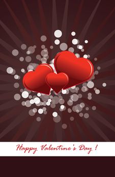 Valentine S Day Postcard Royalty Free Stock Image Valentine S Day Postcard Royalty Free Stock Image