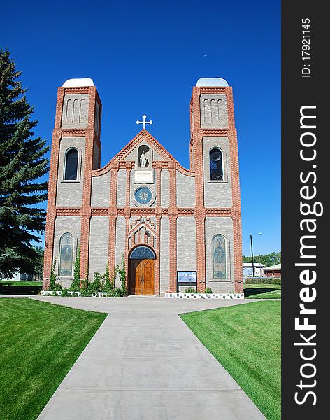 Our Lady of Guadalupe Parish Church. The oldest Parish in Colorado built in 1857. Our Lady of Guadalupe Parish Church. The oldest Parish in Colorado built in 1857.